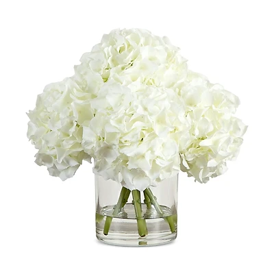 Nearly Natural Wedding Collection 14 Artificial Hydrangea Arrangement