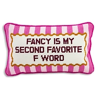Furbish Studio Fancy Needlepoint Pillow