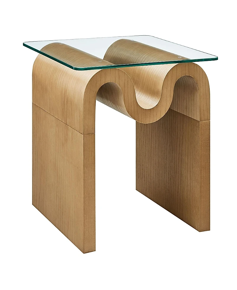 Modway Ondine Glass Top Side Table