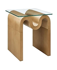 Modway Ondine Glass Top Side Table