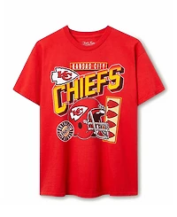Junk Food Clothing Unisex Nfl Kansas City Chiefs Checkdown Flea Market Tee