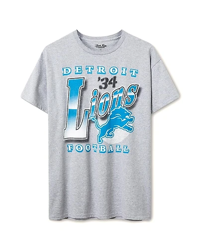 Junk Food Clothing Unisex Nfl Detroit Lions Bootleg Flea Market Tee