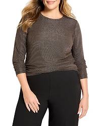 Nic+Zoe Plus Diamante Knit Top