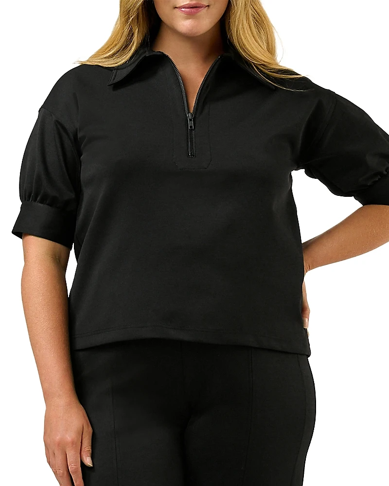 Estelle Plus Jolene Ponte Top