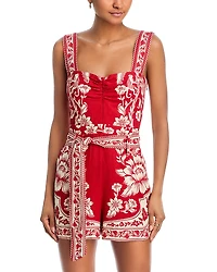 Farm Rio Guanacaste Belted Romper