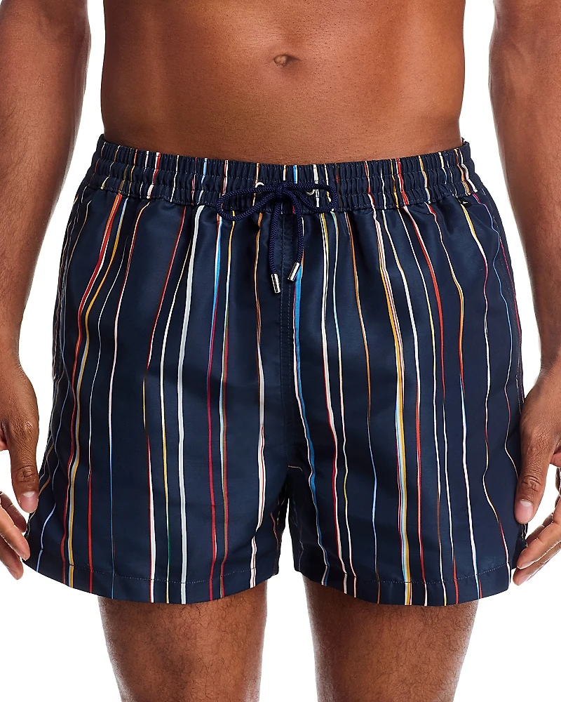 Ps Paul Smith Printed Drawstring 5.5 Swim Trunks