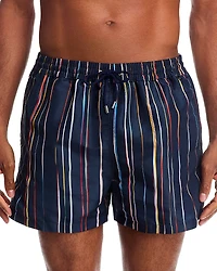 Ps Paul Smith Printed Drawstring 5.5 Swim Trunks