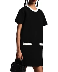 Emporio Armani Ottoman Stitch Knit Dress