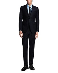 Emporio Armani M Line Slim Fit Herringbone Wool Suit