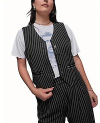 Wildfang The Empower Pinstripe Vest