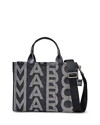 Marc Jacobs The Monogram Small Denim Tote