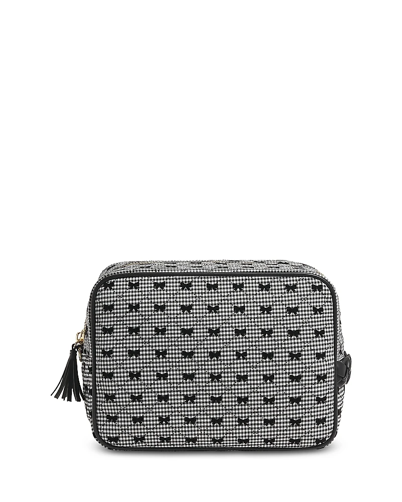 Stoney Clover Lane J'adore Bow Jacquard Pouch