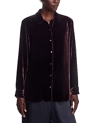 Eileen Fisher Classic Collar Long Shirt