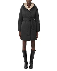 Weekend Max Mara Uggioso Black Reversible Coat