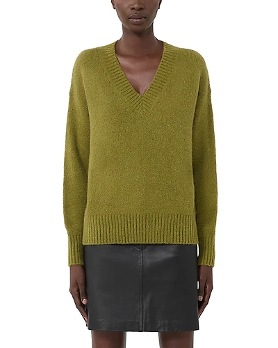 Weekend Max Mara Visita Olive Green Sweater