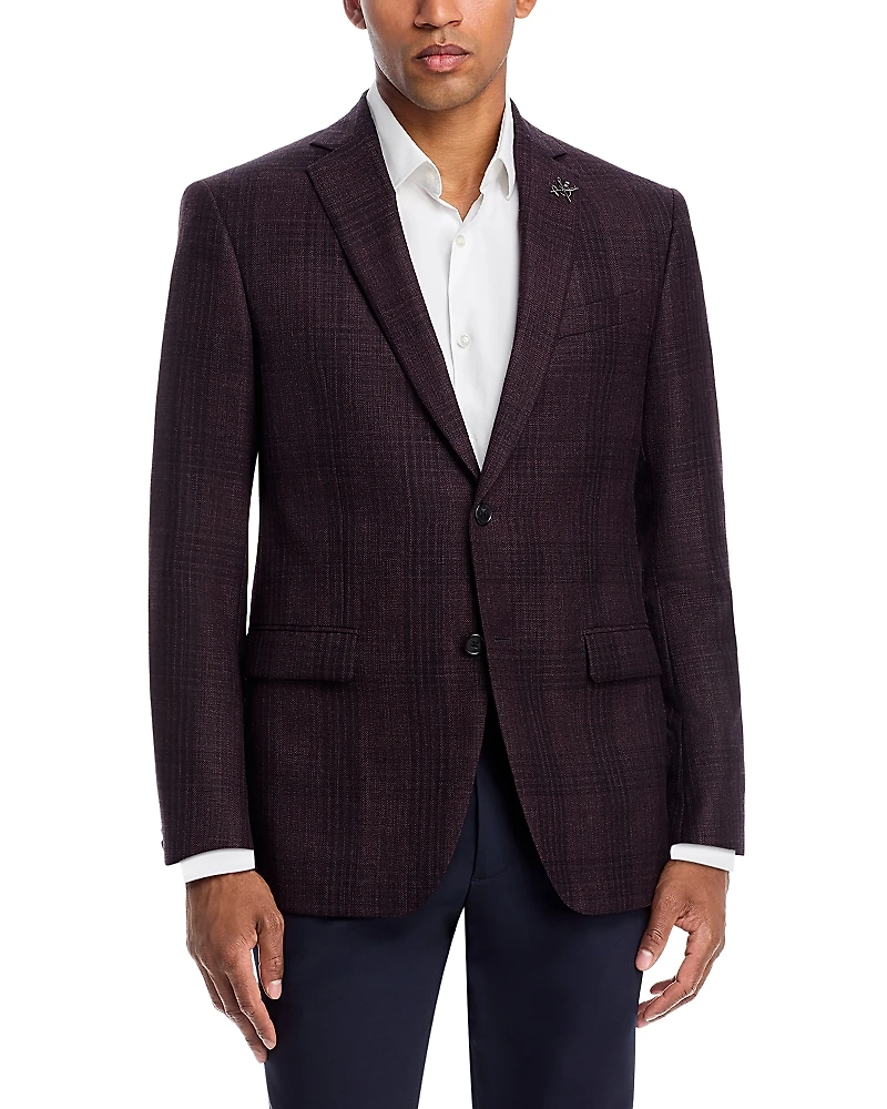 John Varvatos Star Usa Tonal Plaid Sportcoat