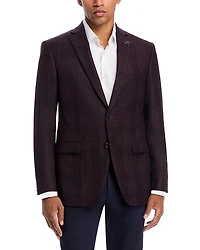 John Varvatos Star Usa Tonal Plaid Sportcoat