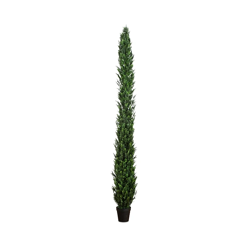 Nearly Natural 12' Uv Resistant Artificial Cedar Pine Tree (Indoor/Outdoor)