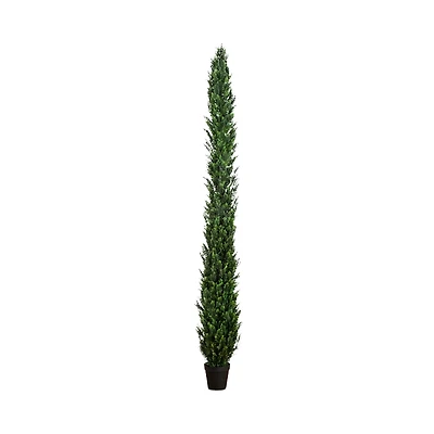 Nearly Natural 12' Uv Resistant Artificial Cedar Pine Tree (Indoor/Outdoor)