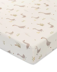 Crane Baby Unisex Charlie Fitted Crib Sheet