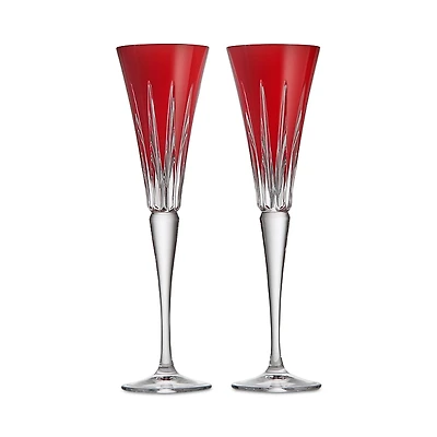 Waterford New Year Firework Champagne Flutes, Set of 2