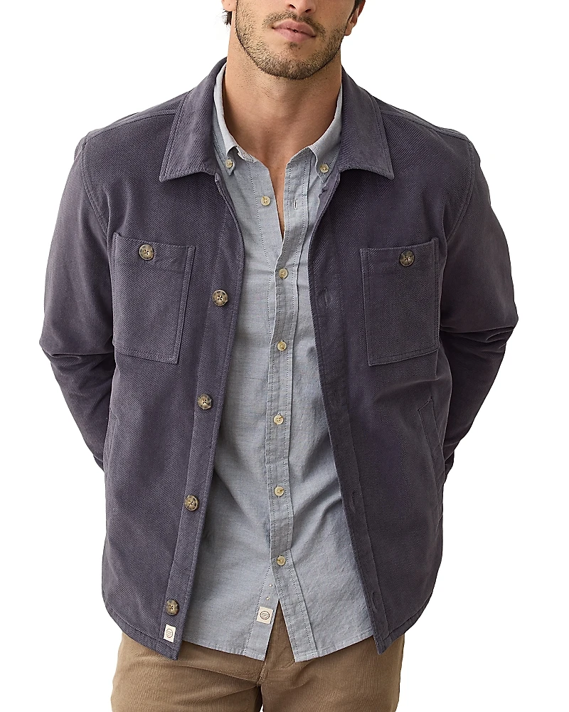 Marine Layer Max Moleskin Overshirt