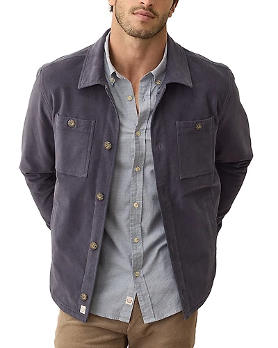 Marine Layer Max Moleskin Overshirt