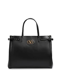 Valentino Garavani Antibes Medium VLogo Convertible Shopping Tote Bag