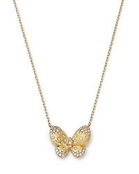Bloomingdale's Fine Collection Diamond Butterfly Pendant Necklace