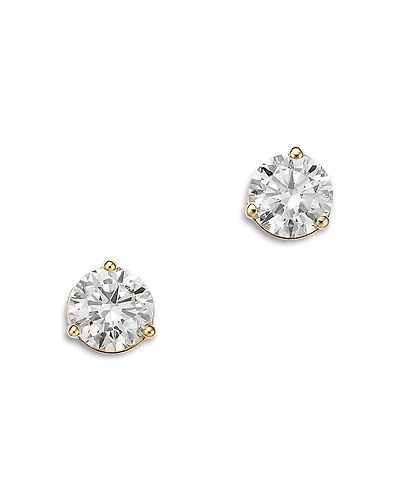 Bloomingdale's Fine Collection Certified Lab Grown Diamond Stud Earrings
