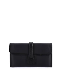 Pre-Owned Hermes Jige Duo Clutch Swift with Lizard