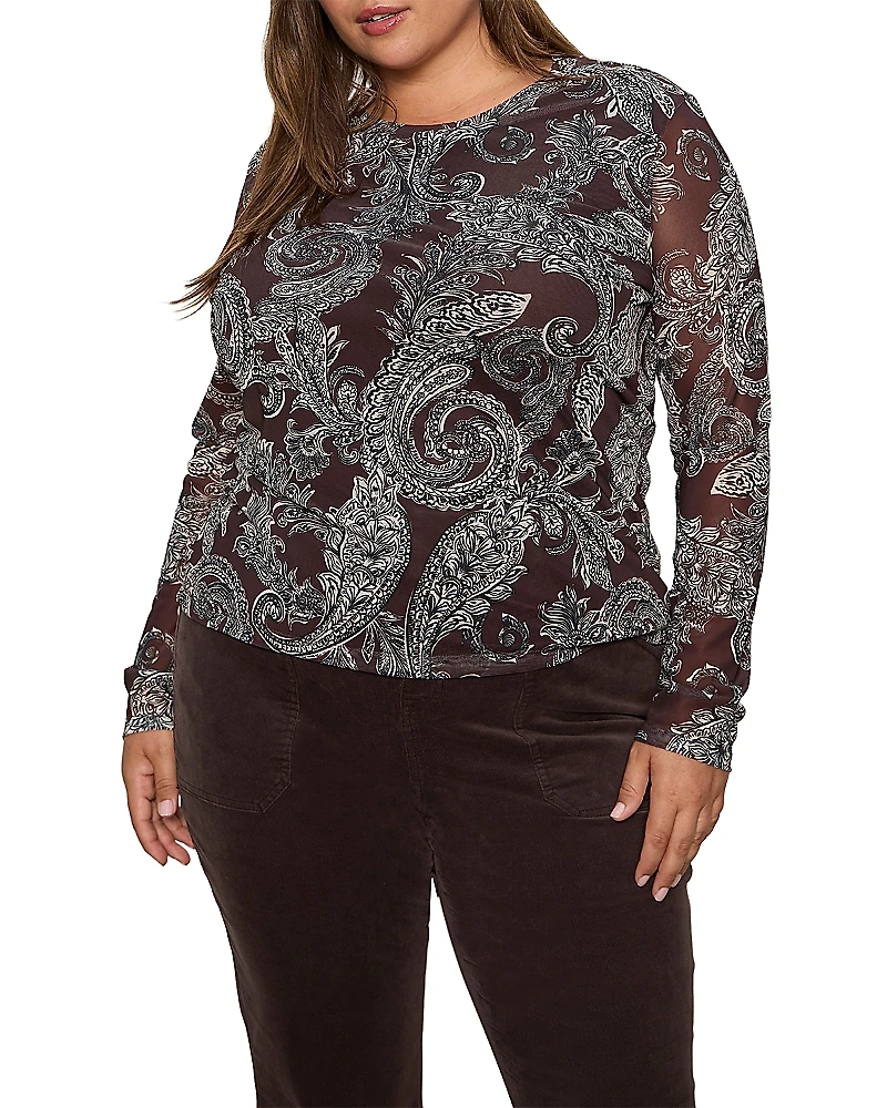 Sanctuary Perfect Leopard Print Top