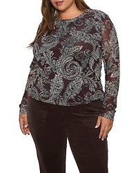 Sanctuary Perfect Leopard Print Top