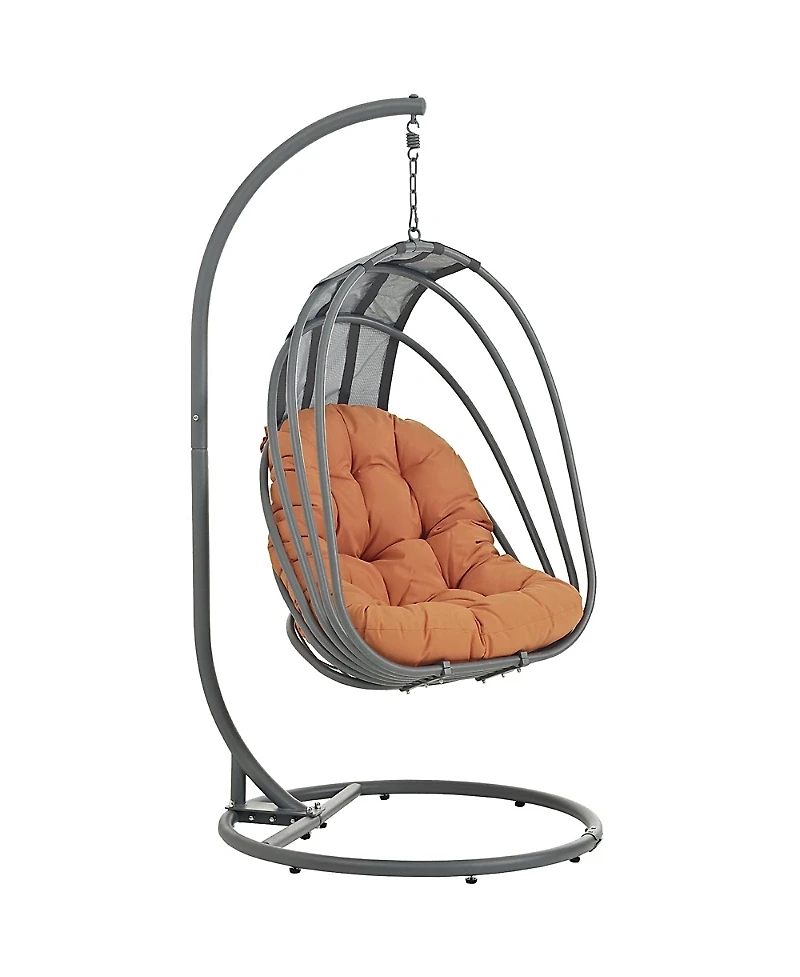 Modway Whisk Outdoor Patio Swing Chair Without Stand