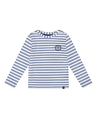 Deux par Boys' Super Soft Long Sleeve Striped Jersey T-Shirt - Little Kid, Big Kid