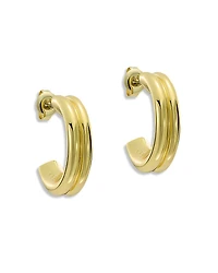 Ted Baker Hidden Heart Small Hoop Earrings