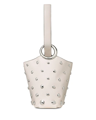 kate spade new york Halo Mini Studded Leather Bucket Bag