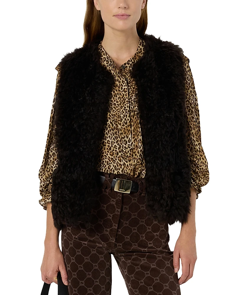 Gerard Darel Arletty Ruffled Blouse