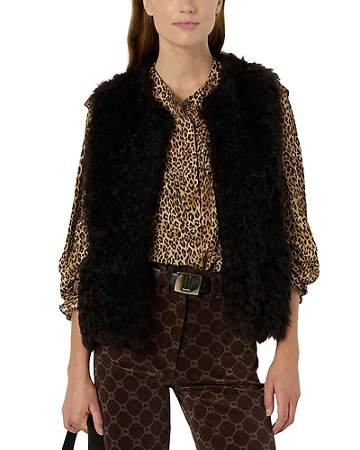 Gerard Darel Arletty Ruffled Blouse