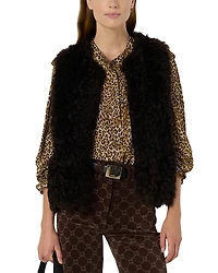 Gerard Darel Arletty Ruffled Blouse