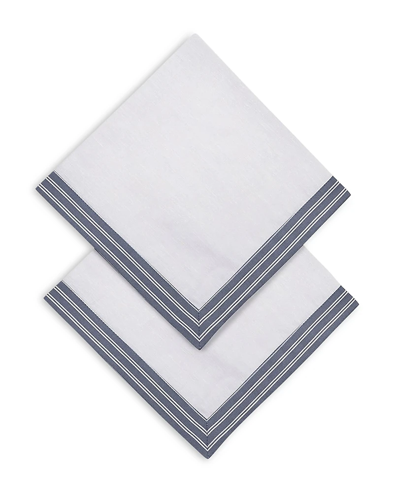 Gohar Striped Linen & Cotton Dinner Napkins