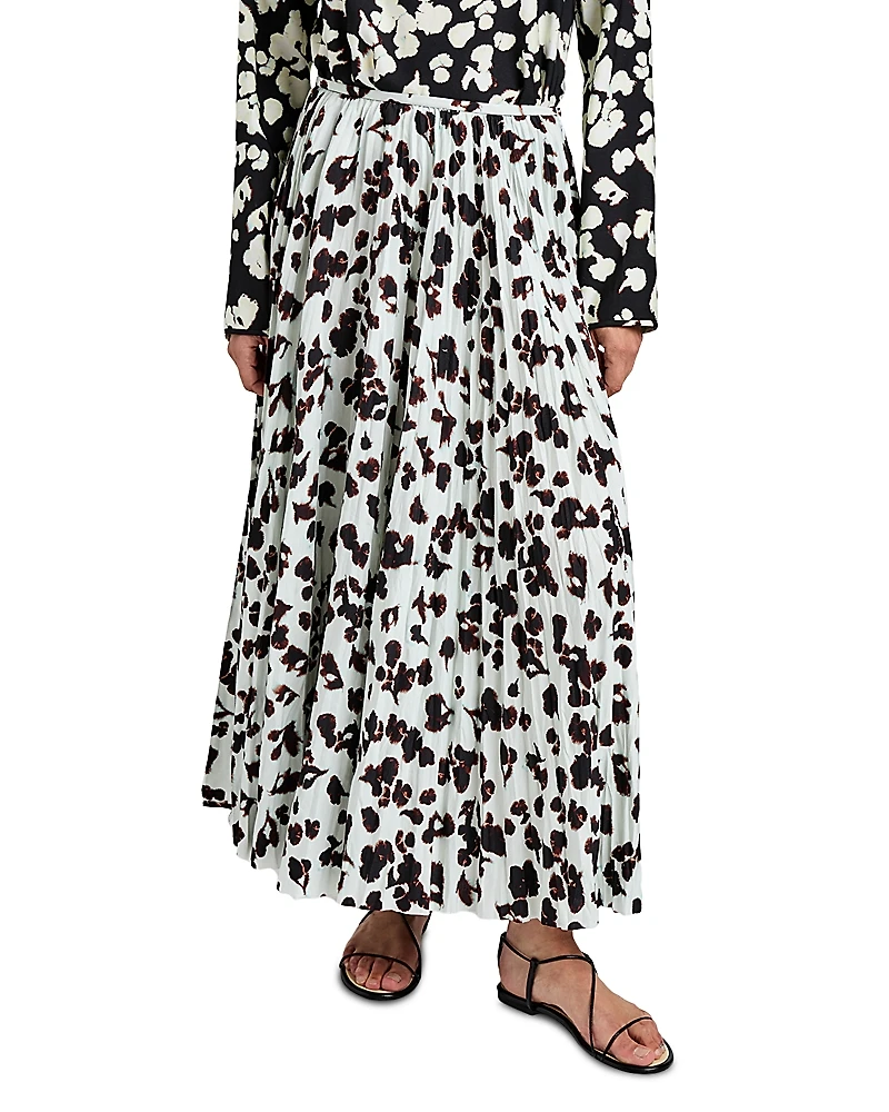 Proenza Schouler White Label Runa Floral Print Maxi Skirt