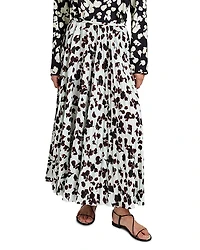Proenza Schouler White Label Runa Floral Print Maxi Skirt