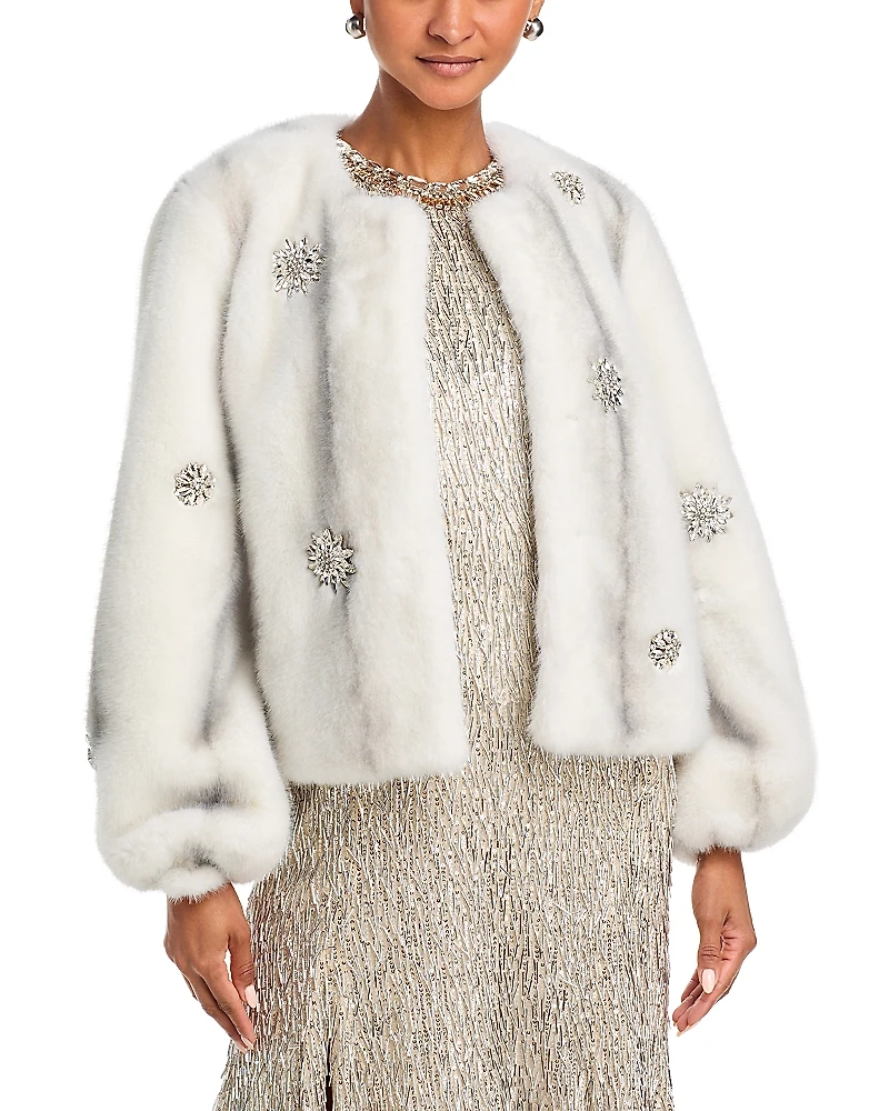 Cinq a Sept Benson Faux Fur Coat
