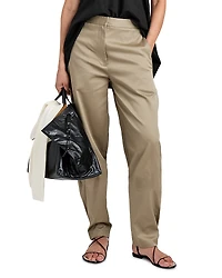 Proenza Schouler White Label Serene Twill Straight Pants