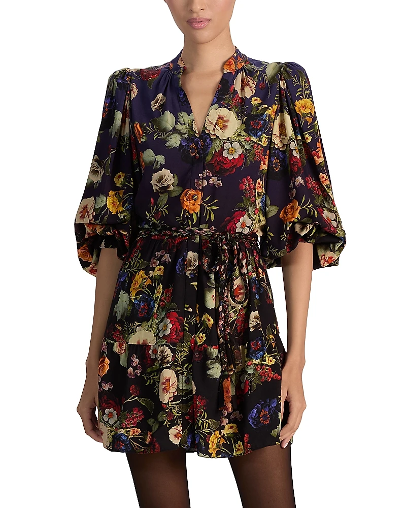 Alice and Olivia Antonette Mini Shirt Dress