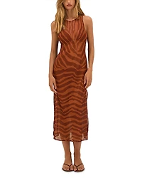 ViX Paula Hermanny Sundown Twist Dress Swim Cover-Up