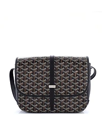 Pre-Owned Goyard Mm Belvedere Ii Messenger Bag Coated Canvas