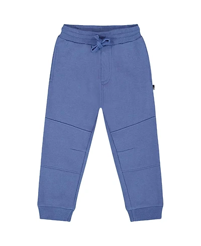 Deux par Boys' Fleece Sweatpants with Articulated Knees - Little Kid, Big Kid