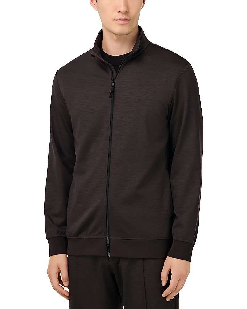Boggi Milano Zip Front Sweatshirt